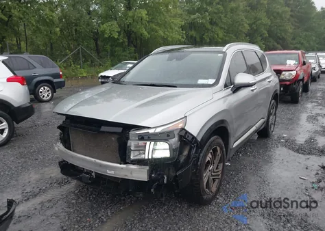 2021 Hyundai Santa Fe Sel from USA, damaged, VIN 5NMS34AJ3MH327691